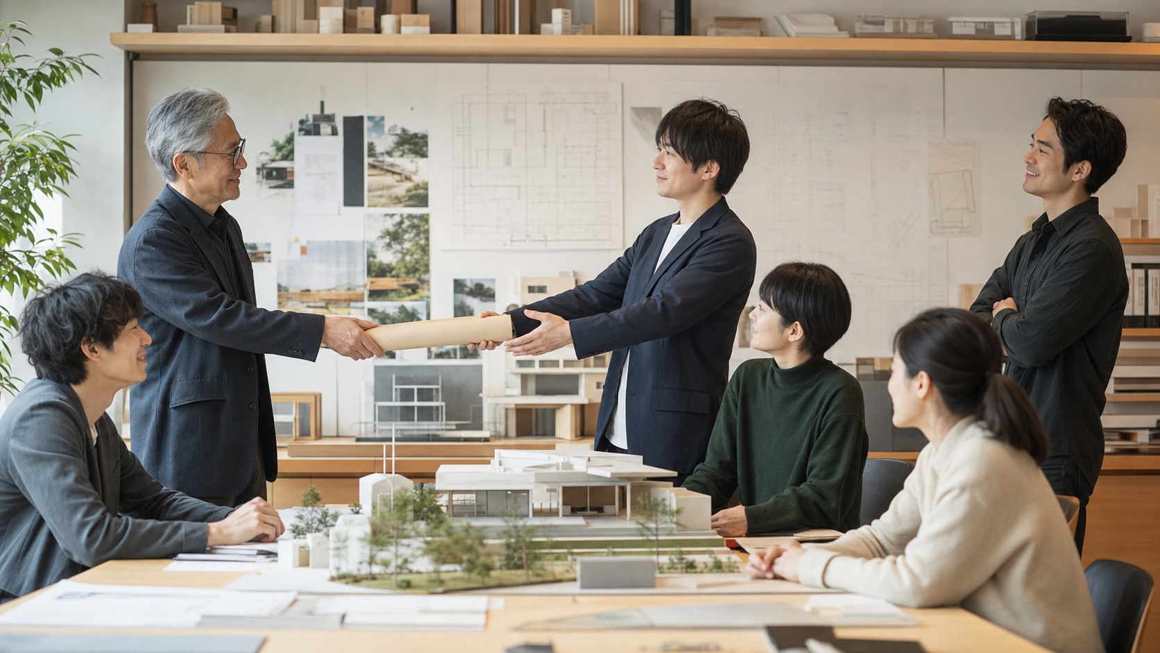 設計事務所の承継イメージ